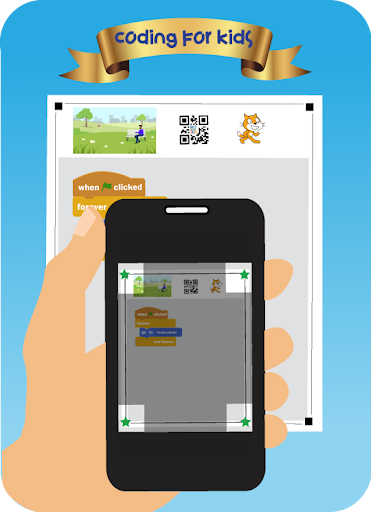 Android application ProGame - Coding for Kids screenshort