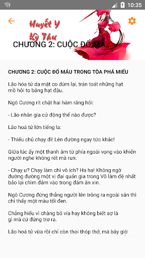 Huyết Y Kỳ Thư - Truyện kiếm h