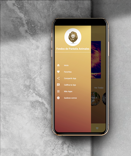 Android application Fondos de Pantalla Animales screenshort