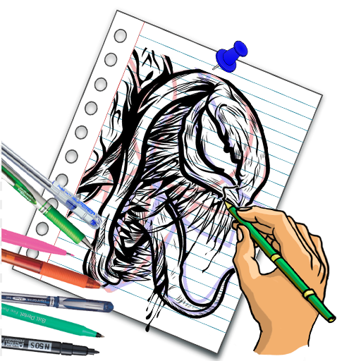 How To Draw Black Spider Venom Download on Windows