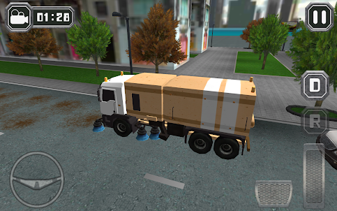Road Sweeper City Driver
