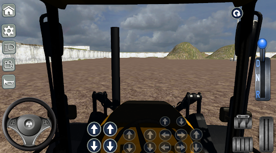 Bulldozer-Bagger-Simulator