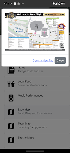 IowaBikeRide.Com Screen 2