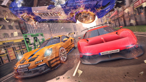 Android application Extreme Car Driving-Car Racing screenshort