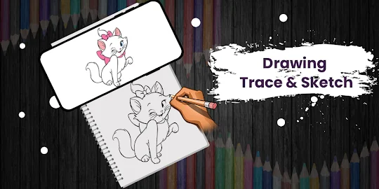 Easy Drawing - Sketch & Trace