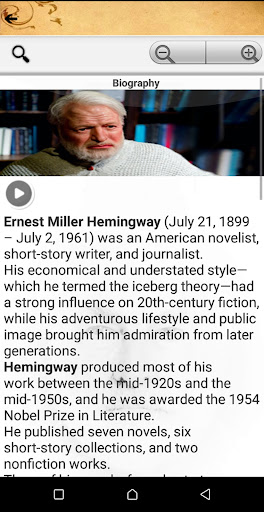 Ernest Hemingway : Quotes Screen 3