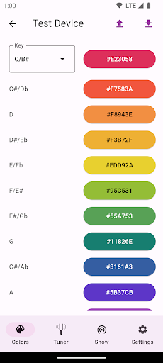 illuminant app Screen 2