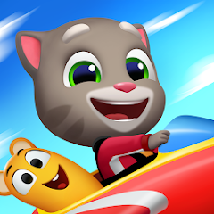 Talking Tom Gold Run Online - Ajude Tom a correr com segurança