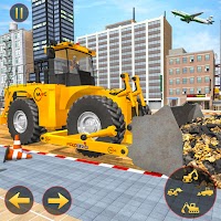 Mega City Road Construction Machine Operator Game