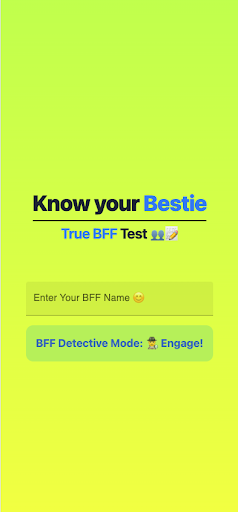 True BFF Test: Bestie Trivia Screen 2
