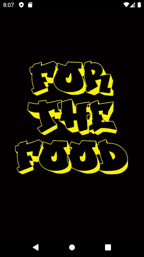 Android application ForTheFood screenshort