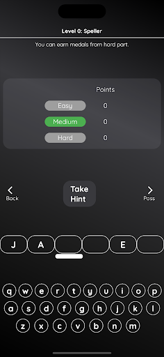 Word Puzzle Screen 3
