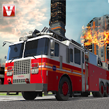 Firefighter truck sim 2016 icon