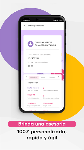 Android application PAT - Autogestión Fruta Fresca screenshort