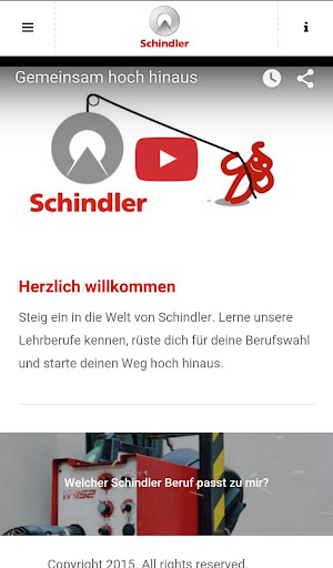 Schindler - Berufsbildung