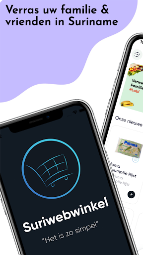 Android application Suriwebwinkel screenshort
