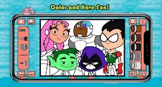 Teen Titans Coloringのおすすめ画像4