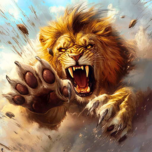 Lion Survival - Wild Beast Sim Logo