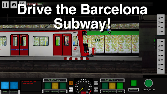 Subway Simulator 2D: Barcelona