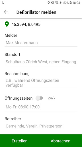 Defikarte.ch Screen 2
