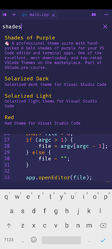 Ashlar Code Editor Lite Screen 3