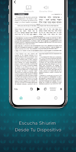 Shiurim Estudio Diario de Torá Screen 2