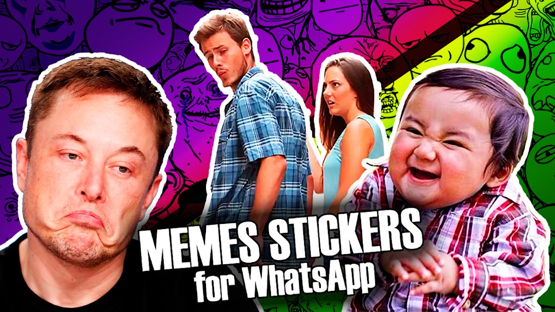 Стикеры Мемы для Whatsapp v1.6 - скачать Стикеры Мемы для Whatsapp на Андроид