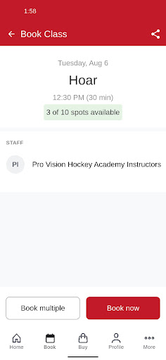 Pro Vision Hockey Academy Screen 3