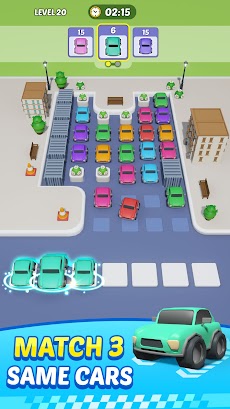 Triple Car Jam 3D: Car parkingのおすすめ画像2