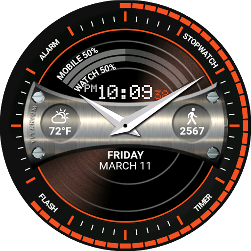 Titanium Watch Face Latest Icon