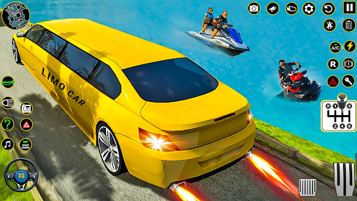 Drive Multi-Level Limo Car 3D