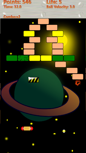 bricks breaker classic game Screen 3