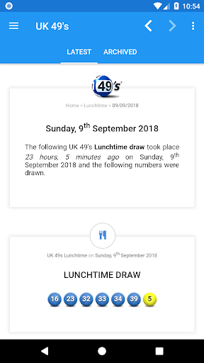 UK 49s | Lunchtime | Teatime Screen 2