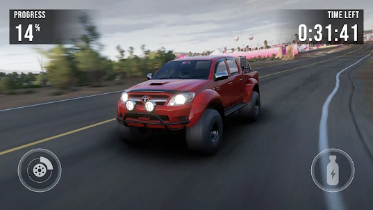 Hilux Pickup Off-road Driving