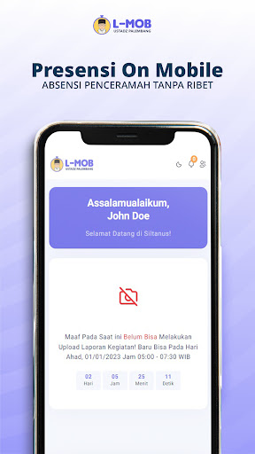 Android application SILTANUS (L-MOB) PALEMBANG screenshort