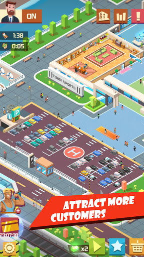 Sim Sports City - Idle Simulator Games screenshots 2