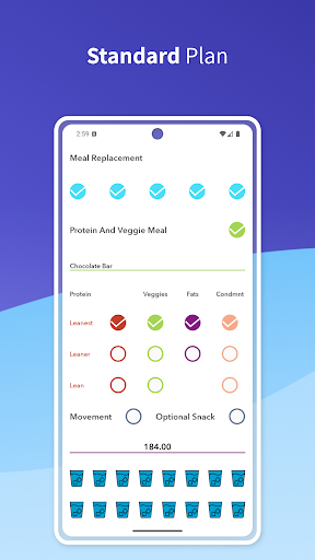 Meal Replacement Tracker Screenshot 3 - AppWisp.com