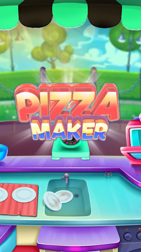 Android application Pizza Maker cooking games screenshort