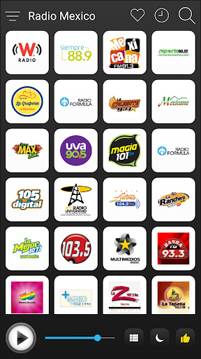 Android application Mexico Radio FM AM Music screenshort