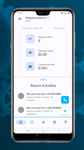 CustomerMatic Screen 2