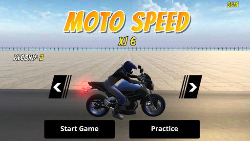 Moto Speed The Motorcycle Game Screen 2
