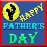 Fathers Day Greetings GIF 2017 icon