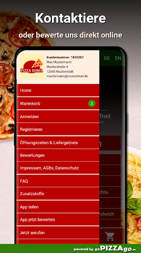 Pizza Homa Tuttlingen Screen 3