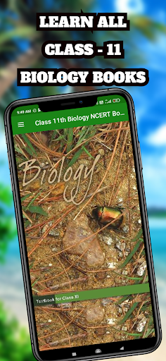 Android application Class 11th Biology NCERT Book screenshort