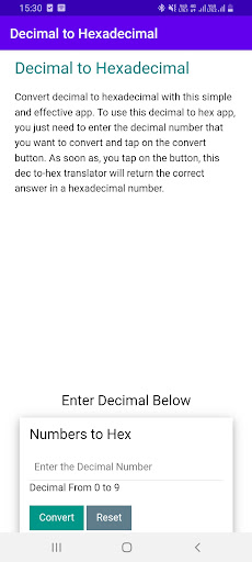 App preview