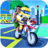 Moto Bike Taxi Drive: Craft Edition icon