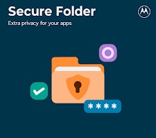 screenshot of Secure folder