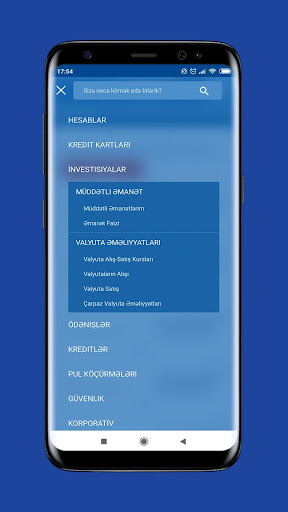 Yapı Kredi Azərbaycan Mobile Screen 3