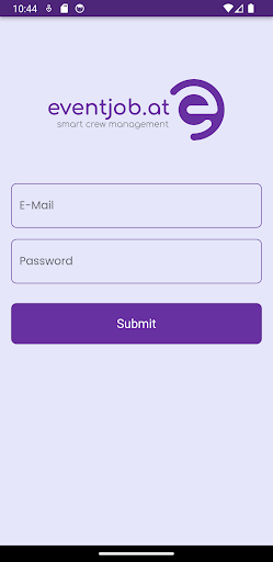 Android application Event Job screenshort