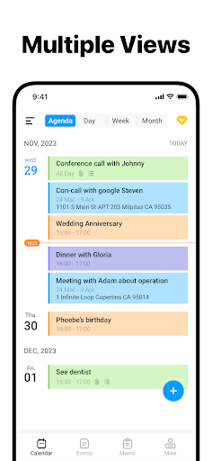 Calendar Planner - Agenda App